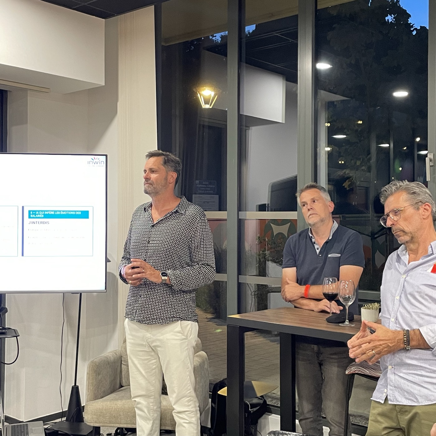 Intervention lors d'une soirée IApéro du réseau Inwin