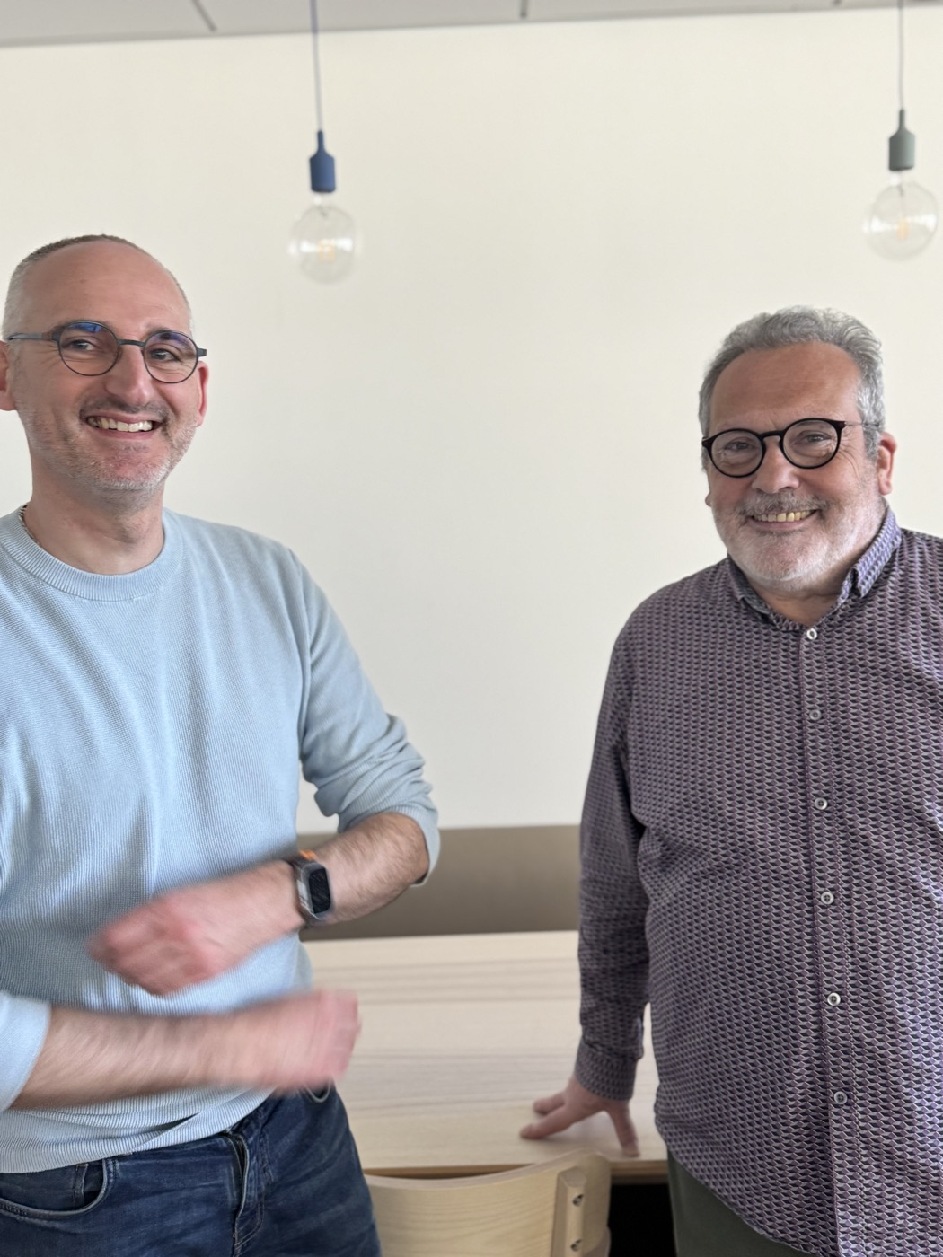 Moment convivial entre consultants du réseau Inwin
