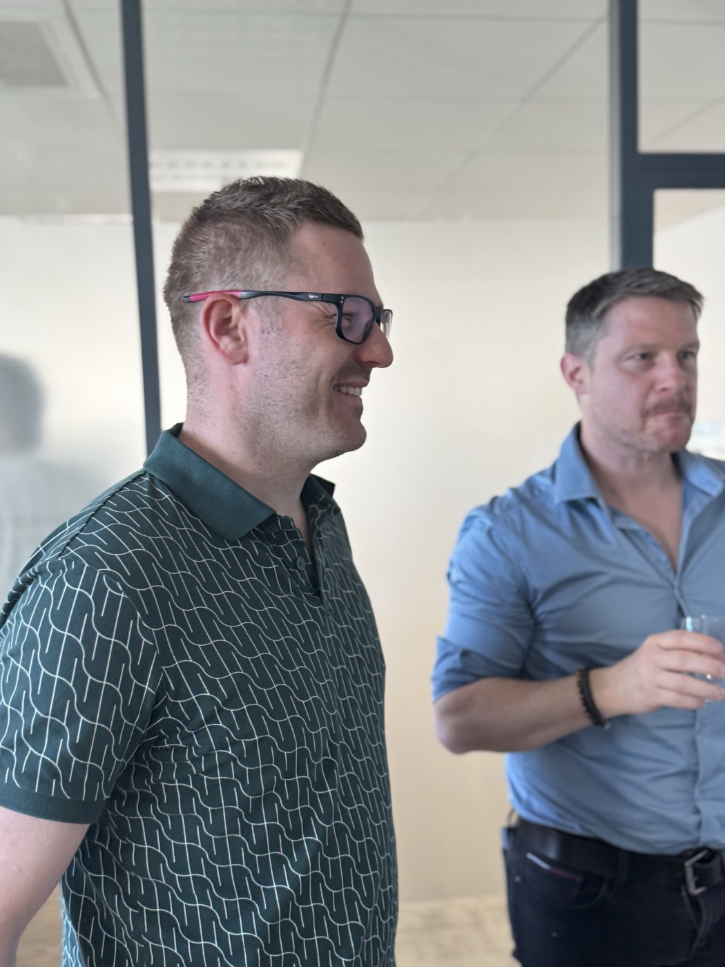 Moment convivial entre consultants du réseau Inwin