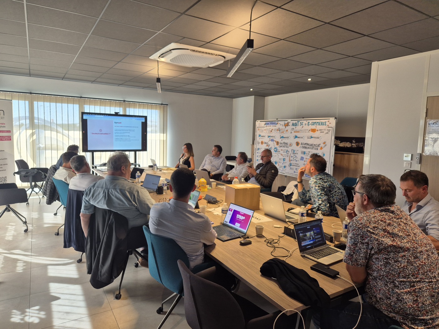 Séminaire du réseau Inwin, échanges autour de la table