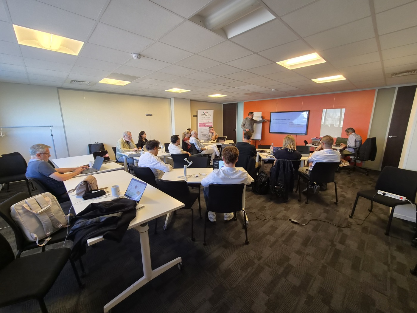 Séminaire du réseau Inwin, salle de travail collective